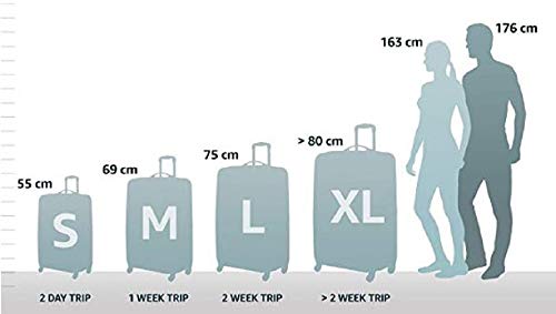 Samsonite S'Cure - Spinner M Suitcase, 69 cm, 79 L, Black (Black)