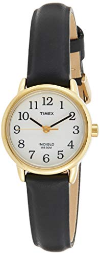 Timex Easy Reader Women's 25mm Leather Strap Watch T20433