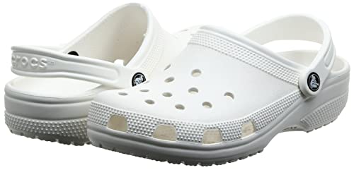 Crocs Unisex Classic Clogs (Best Sellers) Clogs, White, 5 UK Men/ 6 UK Women