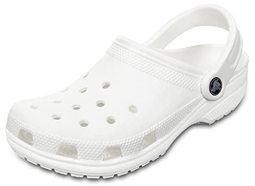 Crocs Unisex Classic Clogs (Best Sellers) Clogs, White, 5 UK Men/ 6 UK Women