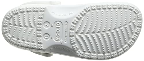 Crocs Unisex Classic Clogs (Best Sellers) Clogs, White, 5 UK Men/ 6 UK Women