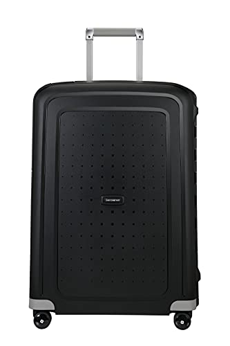 Samsonite S'Cure - Spinner M Suitcase, 69 cm, 79 L, Black (Black)