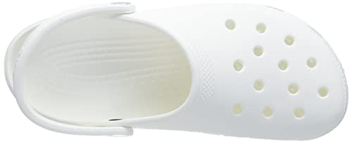 Crocs Unisex Classic Clogs (Best Sellers) Clogs, White, 5 UK Men/ 6 UK Women