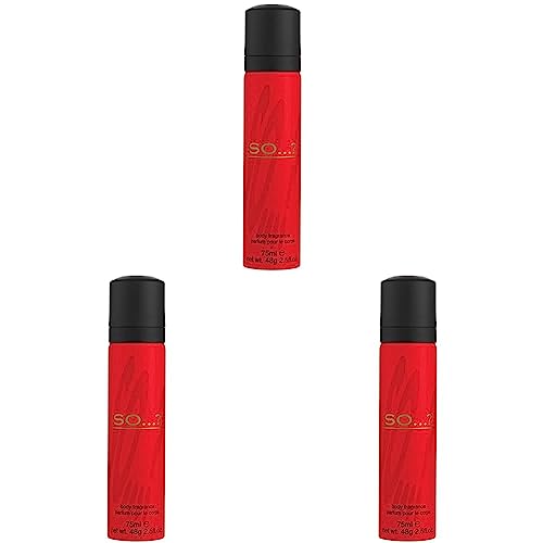 So…? Iconic Body Fragrance Spray 75ml (Pack of 3)