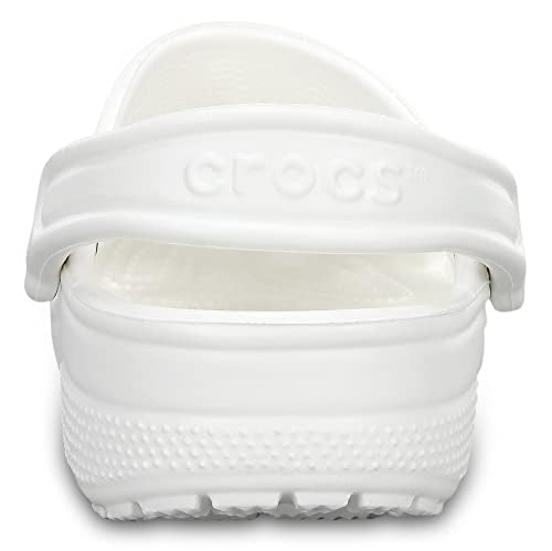 Crocs Unisex Classic Clogs (Best Sellers) Clogs, White, 5 UK Men/ 6 UK Women