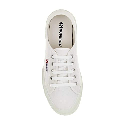 Superga Unisex Adults’ 2750 Cotu Classic Trainers Low-Top, White, 5.5 UK (39 EU)White, UK 5.5