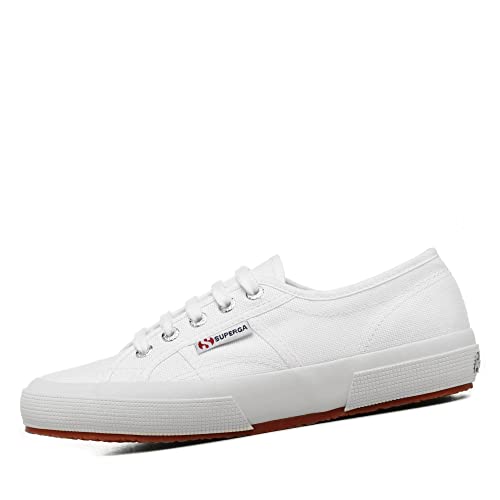 Superga Unisex Adults’ 2750 Cotu Classic Trainers Low-Top, White, 5.5 UK (39 EU)White, UK 5.5