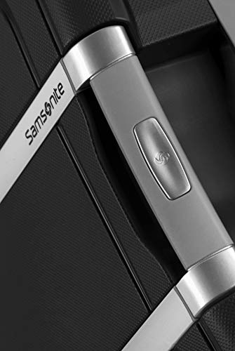 Samsonite S'Cure - Spinner M Suitcase, 69 cm, 79 L, Black (Black)