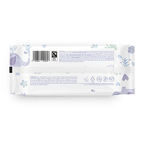 Amazon Brand – Mama Bear Sensitive Unscented Baby Wipes, 1008 Count (18 Packs of 56)