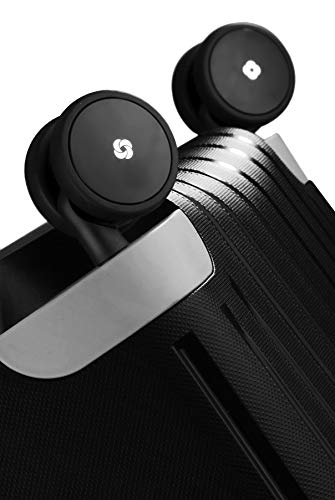 Samsonite S'Cure - Spinner M Suitcase, 69 cm, 79 L, Black (Black)