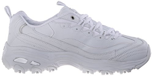 Skechers D'LITES - FRESH START, Women's Low-Top Sneakers, White Silver, 4 UK (37 EU)