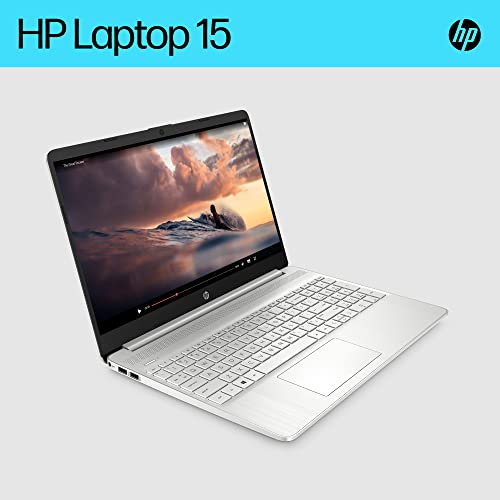 HP Laptop PC 15s-fq2016sa - Intel® Core™ i5-1135G7 Processor - 8GB RAM - 512GB SSD - Intel® Iris® Xe GPU - 15.6 inch Full HD 16:9 display - Windows 11 Home OS - Natural Silver