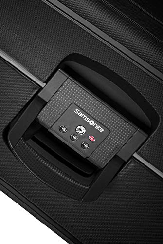 Samsonite S'Cure - Spinner M Suitcase, 69 cm, 79 L, Black (Black)
