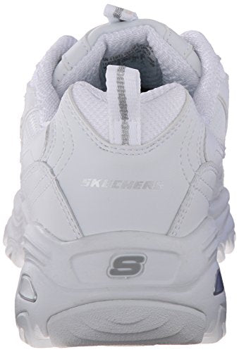 Skechers D'LITES - FRESH START, Women's Low-Top Sneakers, White Silver, 4 UK (37 EU)