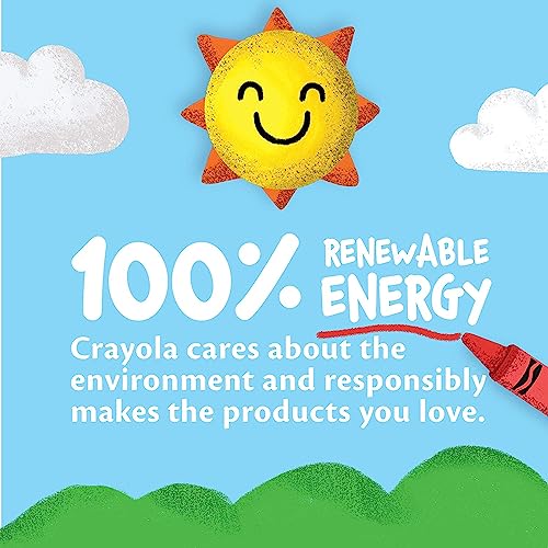 CRAYOLA Crayons, Bright Strong Colours, Multi, 24 Count (Pack of 1)