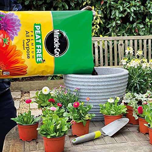 Miracle-Gro PEAT FREE Premium All Purpose Compost, 50 Litres