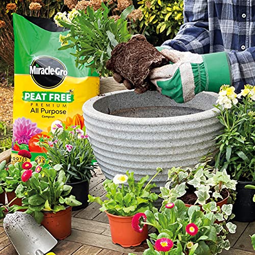 Miracle-Gro PEAT FREE Premium All Purpose Compost, 50 Litres